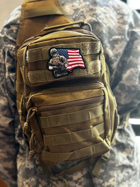 Bravo Patriot Pvc Morale Patch Tactical Outfitters