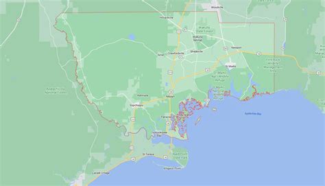 Cities And Towns In Wakulla County Florida Countryaah