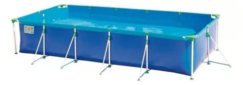 Pileta Estructural Rectangular Mor 001026 Con Capacidad De 7600 Litros