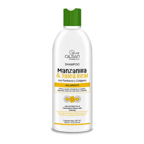 Shampoo Manzanilla Jalea Real Laboratorios GILSAN