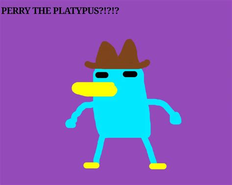 PERRY THE PLATYPUS? by Cupheadplushart on DeviantArt