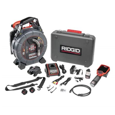 Ridgid Seesnake Apx Microreel Drain Snake Video Inspection Off