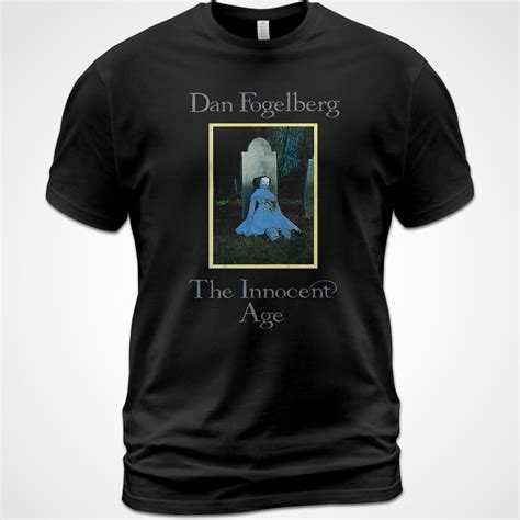 Cotton T-shirt The Innocent Age Dan Fogelberg Music Tee Run for the ...