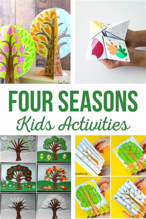 Four Seasons Activities | Seasons activities, Seasons kindergarten ...