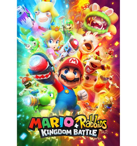 New official artwork for Mario + Rabbids Kingdom Battle