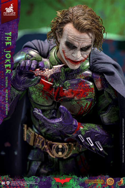 The Dark Knight The Joker Batman Imposter Version By Hot Toys The Toyark News