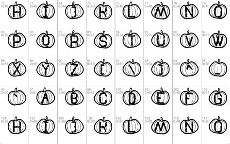 Download Pumpkin Halloween St font | fontsme.com