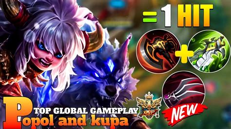 High Damage Popol And Kupa Hit Build Mlbb Top Global Build