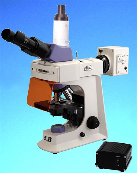 Labomed Inc Lb 264 Biological Trinocular Flourescent Microscope With