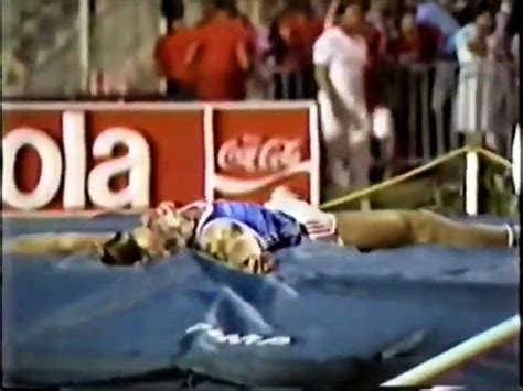 Thierry Vigneron Vs Sergei Bubka Pole Vault World Records Roma Golden