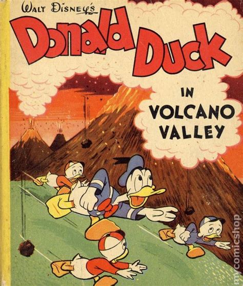 Donald Duck In Volcano Valley 1949 Whitman Blb Comic Books