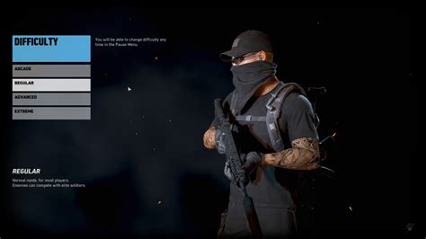 Difficulty Tom Clancys Ghost Recon Wildlands Interface In Game