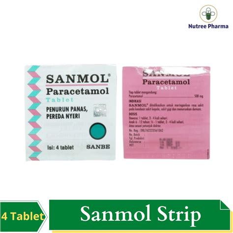 Jual Murah Dijamin Ori Sanmol Mg Box Strip Isi Tablet