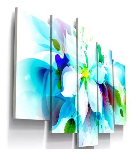 Cuadro Decorativo Toque Pop Quadro Cuadro Decorativo Flor Pintura