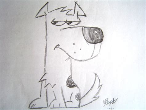 Cartoon dog sketch by m2r007 on DeviantArt