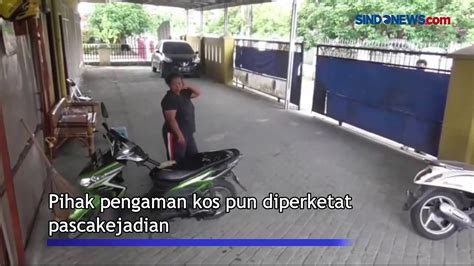 Penjaga Lupa Kunci Pagar Motor Penghuni Kos Digondol Maling Di Medan