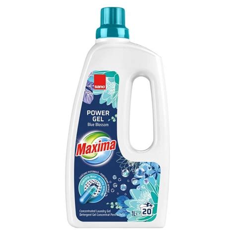 Detergent Pentru Rufe Sano Maxima Power Gel Blue Blossom L Oferta