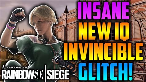 Insane New Iq Invincible Glitch After Patch Tutorial Rainbow Six