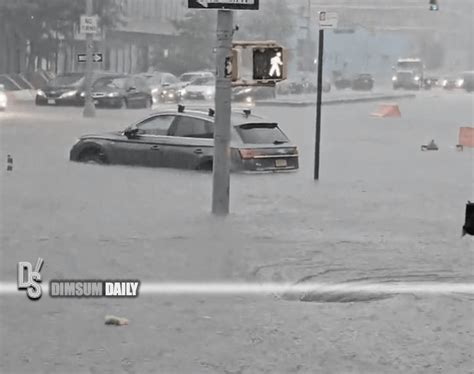 State Of Emergency Declared In New York City As Severe Storms Trigger