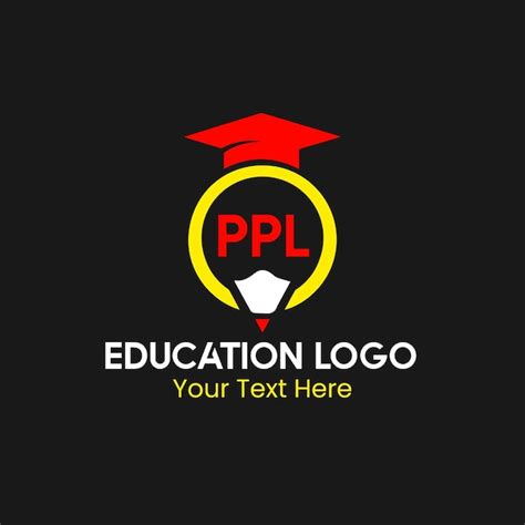 Premium Vector Ppl Letter Logo Education Logo Creative Ads