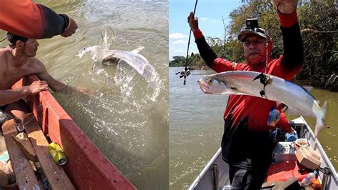 Dos días de PESCA Y COCINA en busca de los peces monstruos rio