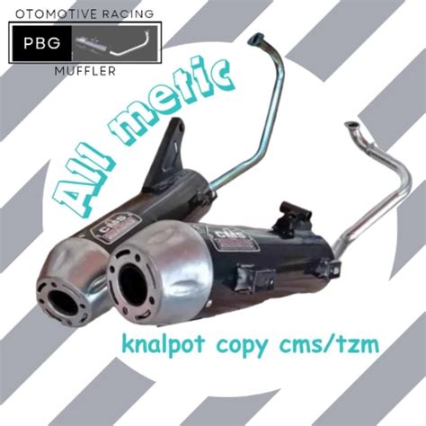 Jual Knalpot Mio Copy Cms Tzm Bas Adem Kenalpot Copy Cms Mio Karbu