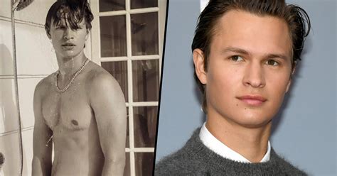 Ansel Elgort Bares All In New Photo To Raise Money For Hospitals