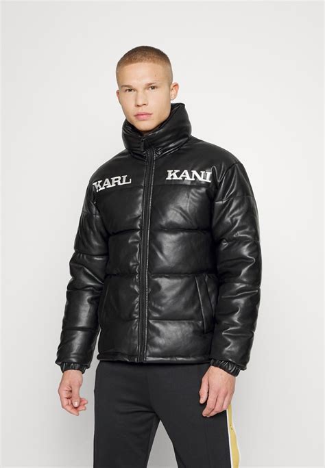 Karl Kani Retro Puffer Jacket Chaqueta De Invierno Dark Greynegro