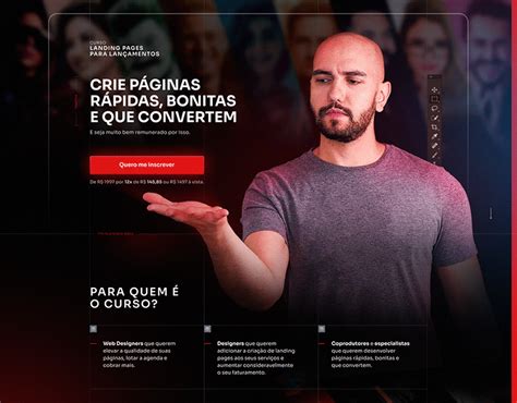 Curso Landing Pages para Lançamento Behance