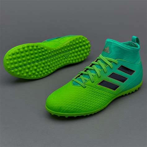 Adidas Kids Ace 173 Tf Junior Boots Turf Trainer Solar Green