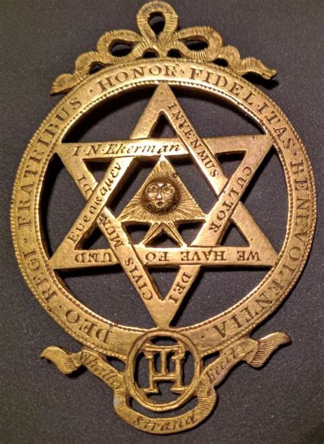 Masonic Medal Masonic Medals And Jewels Gentlemans Military Interest