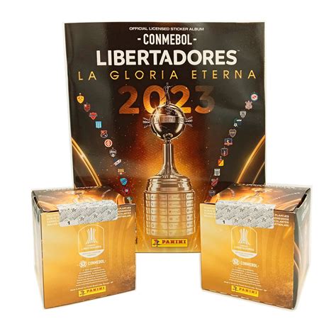 ALBUM + 2 SEALED BOXES COPA LIBERTADORES 2023 - PANINI - TuAlbum