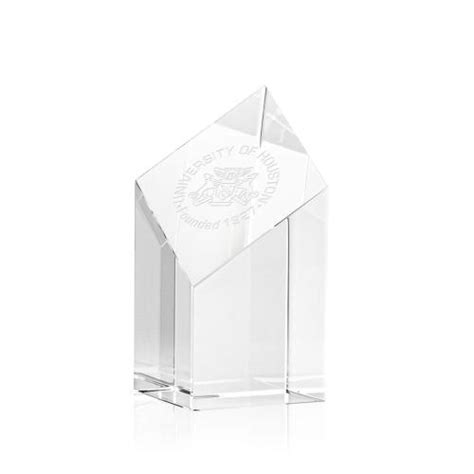 Knight Clear Towers Crystal Trophy Tfy Opt Trophy