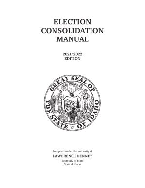 Fillable Online Sos Idaho Fillable Online Sos Idaho Election