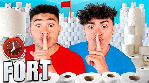 TOILET PAPER FORT In WALMART YouTube