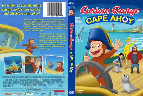 Curious George: Cape Ahoy Custom-Made DVD Cover by PrincessCreation345 on DeviantArt