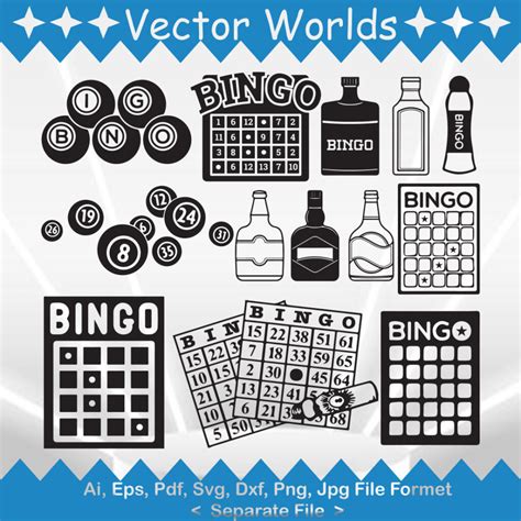 Bingo SVG Vector Design - MasterBundles