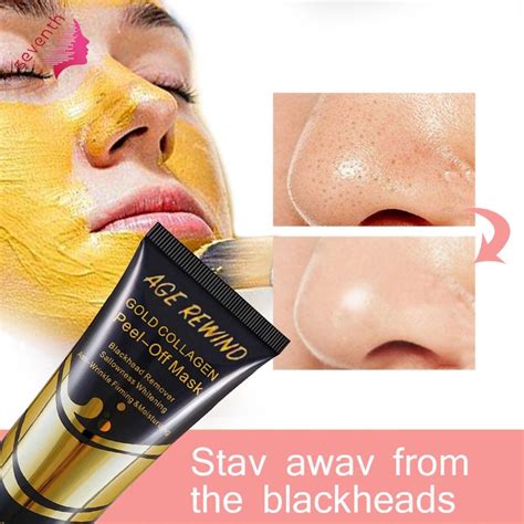 24k Gold Collagen Face Mask Anti Aging Remove Acne Wrinkle Whitening