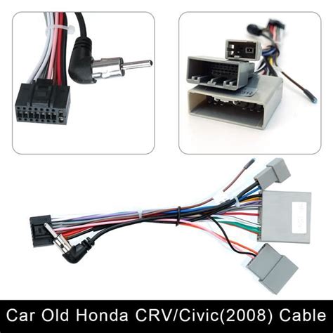 Honda Ancien Crv Connecteur De C Ble D Alimentation Universel Din