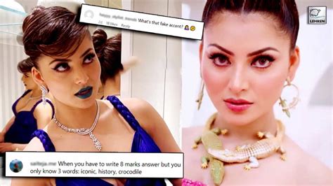 Urvashi Rautela Brutally Trolled As She Fails To Explain History Of Her