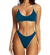 Amazon SUUKSESS Women Wrap Bikini Set Push Up High Waisted 2 Piece