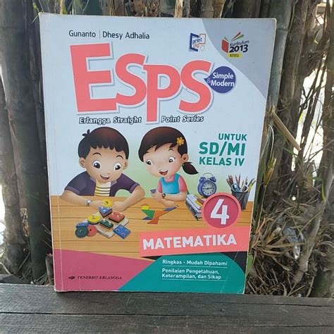 Jual ESPS Matematika Untuk Kelas 1 2 3 4 5 6 SD MI Bekas Original