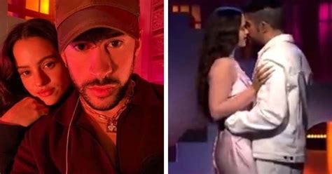 Bad Bunny and Rosalia perform on 'SNL', fans compare 'sexual tension ...