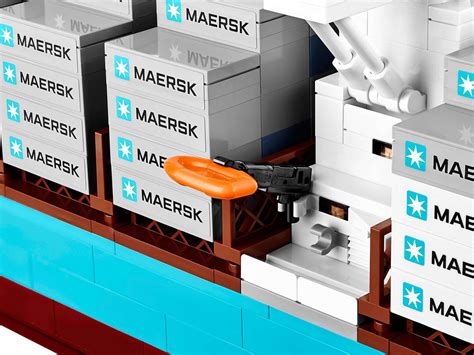 Maersk Line Triple E Lego Set Advanced Models Netbricks Rent