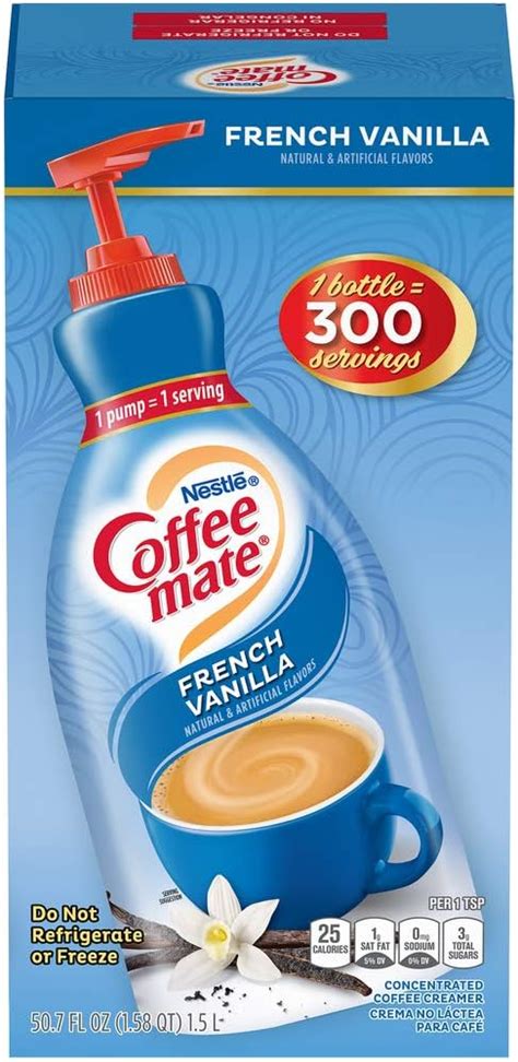 Amazon Califia Farms French Vanilla Almond Milk Coffee Creamer