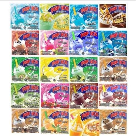 Jual POP ICE ALL VARIANT RENCENG 10sachet Shopee Indonesia