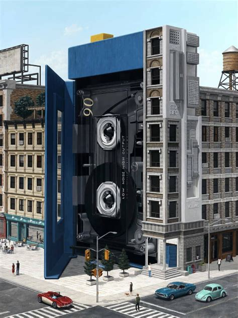 Jeff Bartels Monitors People With Hyperrealistic Paintings Of Vintage