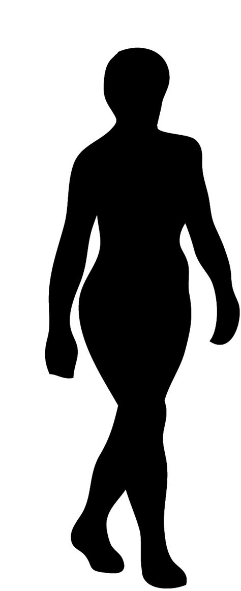 Scale Figure Silhouette Png Walking Clip Art Library