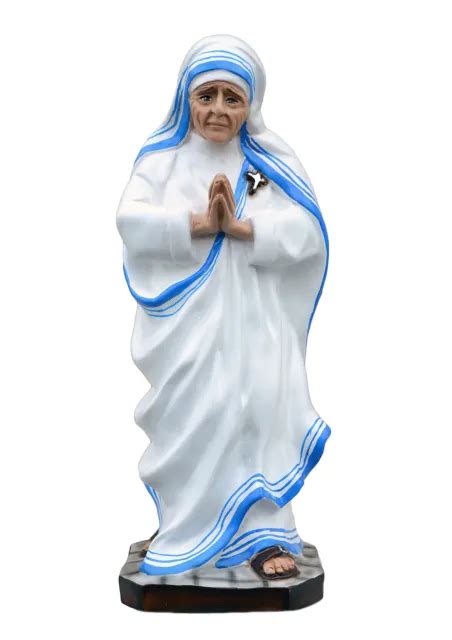 Saint Mother Teresa Of Calcutta Resin Statue Cm Eur Picclick Fr