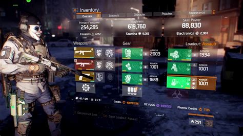 The Division Classified Striker Set Pve Youtube